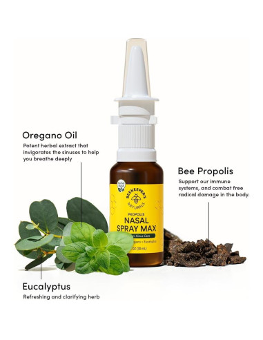 Spray Nasal Descongestionante Beekeeper's Naturals 30 ml