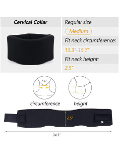 Collar Cervical Cozyhealth Ajustable para Alivio del Dolor 2