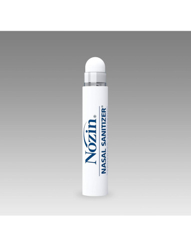 Nozin Sanitizante Nasal Antisético 10 Ampules 62% Alcohol