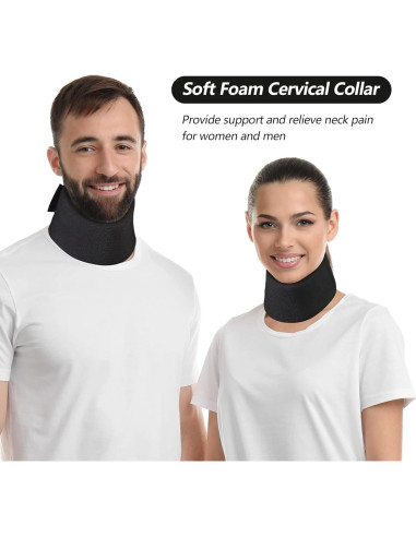 Collar Cervical Cozyhealth Ajustable para Alivio del Dolor