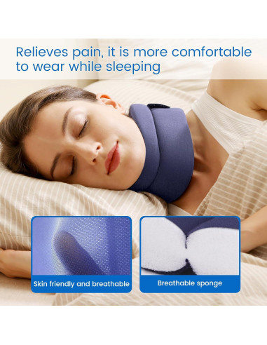 Collar Cervical VELPEAU Comfort Mediano Alivio Dolor Cuello