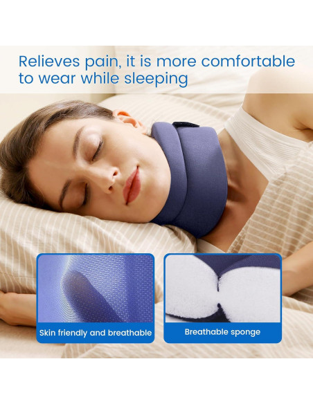 Collar Cervical VELPEAU Comfort Mediano Alivio Dolor Cuello