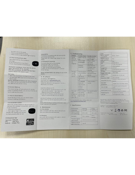 Oxímetro de Pulso Wellue O2ring Bluetooth Recargable 12.19x6.60cm