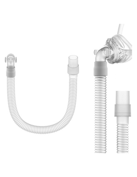 Tubo Corto IBEET para Máscara Nasal Wisp - 22 mm