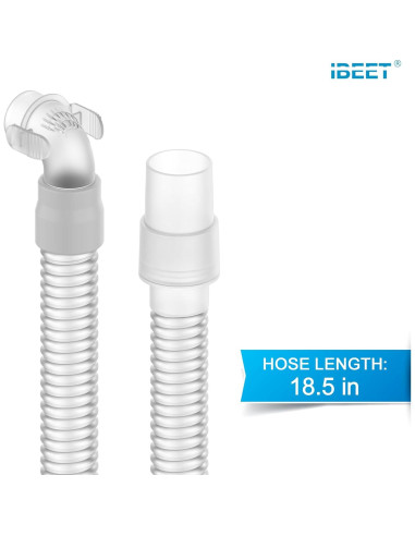 Tubo Corto IBEET para Máscara Nasal Wisp - 22 mm
