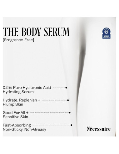 Suero Corporal Nécessaire 150 ml - Hidratante Ácido Hialurónico