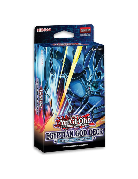 Baraja de Cartas Yu-Gi-Oh! Dios Egipcio Obelisco 40 cartas