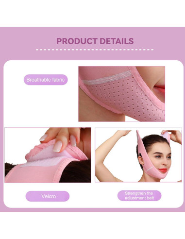 Correa Facial Reutilizable Yumo para Doble Barbilla y Mandíbula