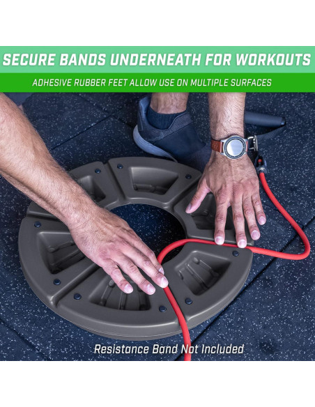 Base de Pelota de Fitness GoSports Hub 360 - Carbón - Estabilidad