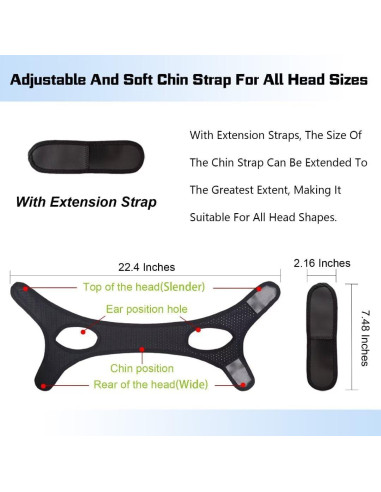 Correa Anti Ronquidos Forzacx - Transpirable y Cómoda