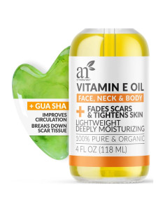 Aceite Bio de Vitamina E ArtNaturals 248ml + Set Gua Sha