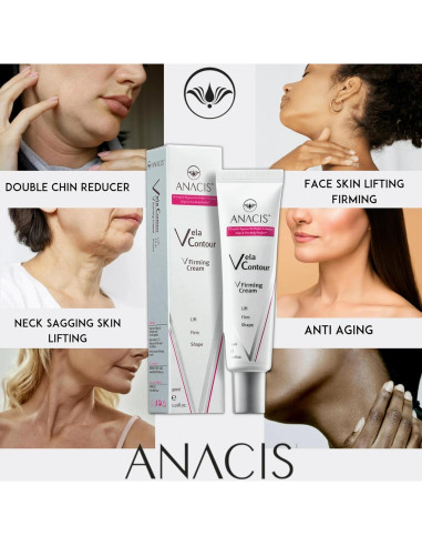 Crema Anti-Envejecimiento para Cuello Anacis 30 ml - Doble Barbilla