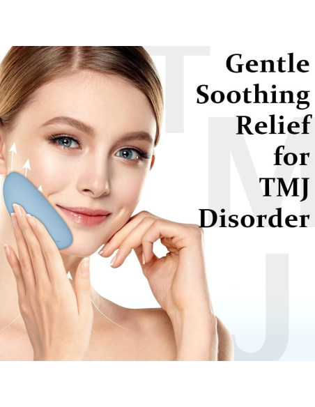Masajeador TMJ Rozonii Ergonómico con Calor y Vibración
