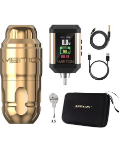 Máquina de Tatuaje Ambition Lutin Inalámbrica 2200mAh 2