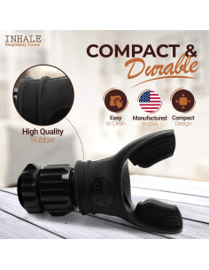 Entrenador Respiratorio Inhale | Dispositivo Compacto con Resistencia Ajustable 2