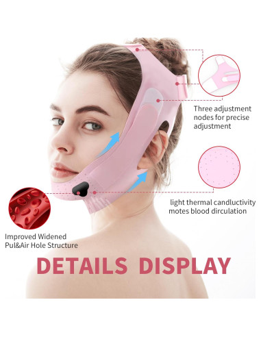 Cinta Facial V InfiniteRelax para Elevación y Mandíbula