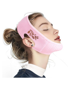Correa Facial Reutilizable Yuibthr para Barbilla - Rosa