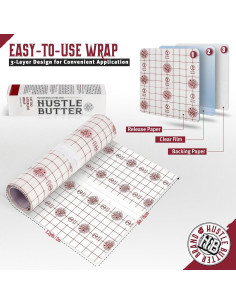 Hustle Butter Envoltura para Tatuajes 15.24x3.71cm - Rollo Adhesivo 2