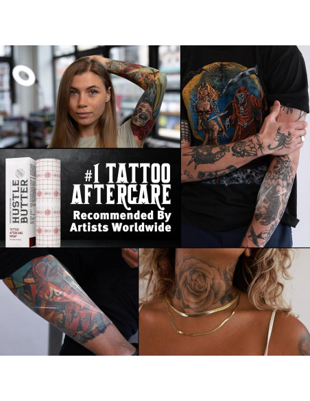 Hustle Butter Envoltura para Tatuajes 15.24x3.71cm - Rollo Adhesivo