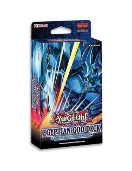 Baraja de Cartas Yu-Gi-Oh! Dios Egipcio Obelisco 40 cartas