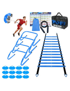 Kit de Entrenamiento de Agilidad WHBDGP con Escalera 6m