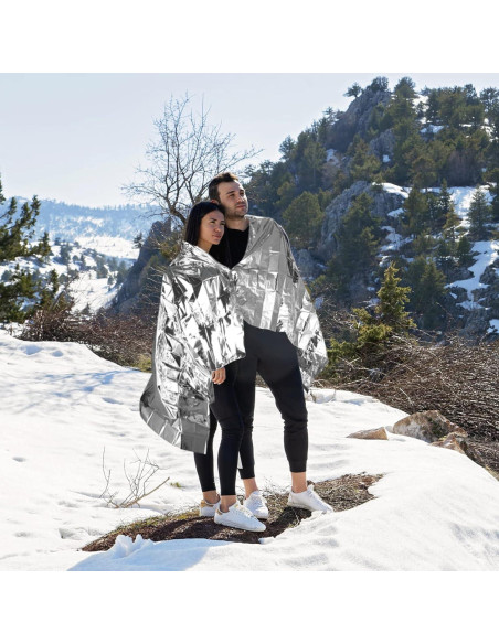 Mantitas Térmicas Mylar QIO CHUANG - Kit de 4 Unidades