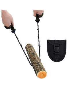 Sierra de Cadena Sucrain Plegable Verde 66 cm 11 Dientes 2