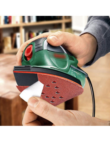 Hojas de Lijado LotFancy 50PCS 60-220 Grano para Black & Decker