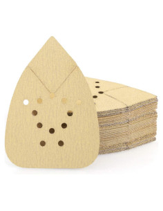 LotFancy Almohadillas de Lijado 50PCS 60-220 Grano para Lijadora