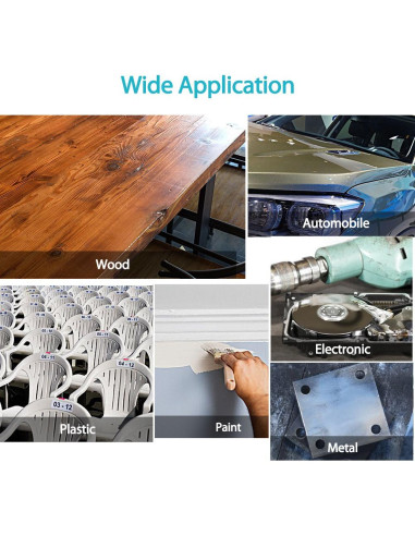 LotFancy Almohadillas de Lijado 50PCS 60-220 Grano para Lijadora