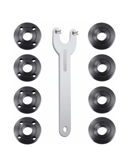 Kit de Llave para Amoladora Angular 9 Piezas Fyjbnh