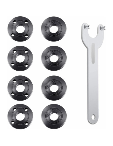 Kit de Llave para Amoladora Angular 9 Piezas Fyjbnh