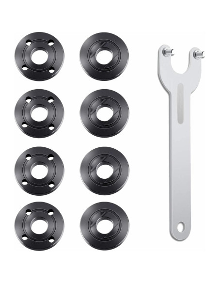 Kit de Llave para Amoladora Angular 9 Piezas Fyjbnh