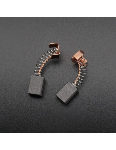 Escobillas de Carbón Crear Idea 2 Pares 12x8x5mm para Amoladora