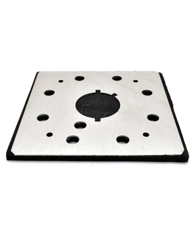 Almohadilla de Lijado Superior SPD18 1/4 Cuadrada 8 Agujeros