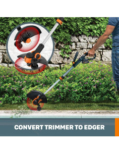 Cortadora de Hilo Inalámbrica WORX WG163 20V 30.48 cm 2 en 1 2