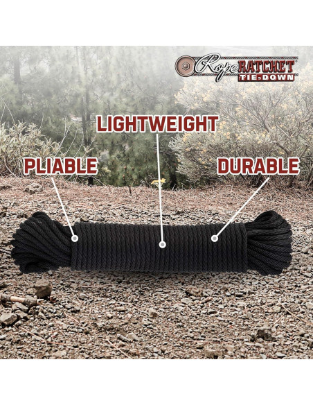Cuerda de Polipropileno Rope Ratchet 15,24 m Resistente