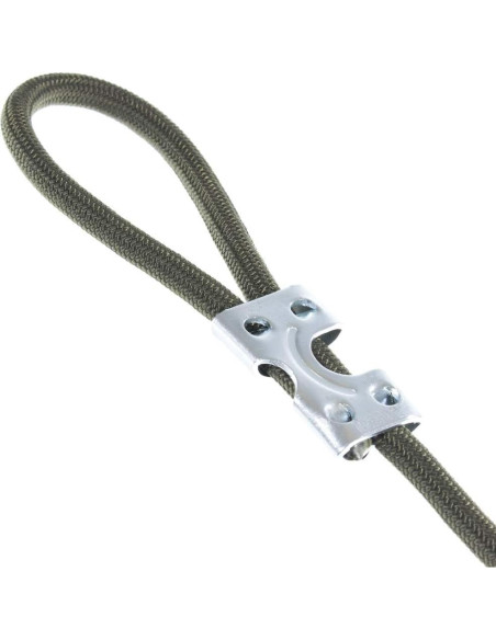 Clips de Metal Paracord Planet 2 Paquete Zinc 1/2 Pulgada