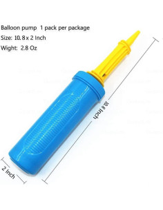Bomba de Aire Doble Acción Granfo para Inflables y Globos 2