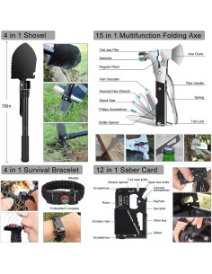 Kit de Supervivencia Furaso 257 Piezas con Primeros Auxilios 2