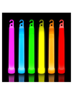 30 Palos de Luz Brillantes Glow Mind - Multicolor 12 Horas