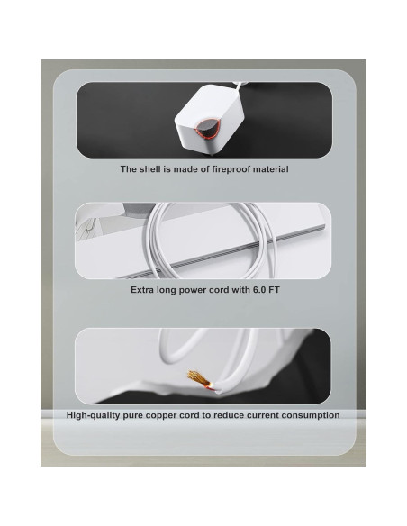 Cargador para Aspiradora Black+Decker POWERSERIES+ 1.80m