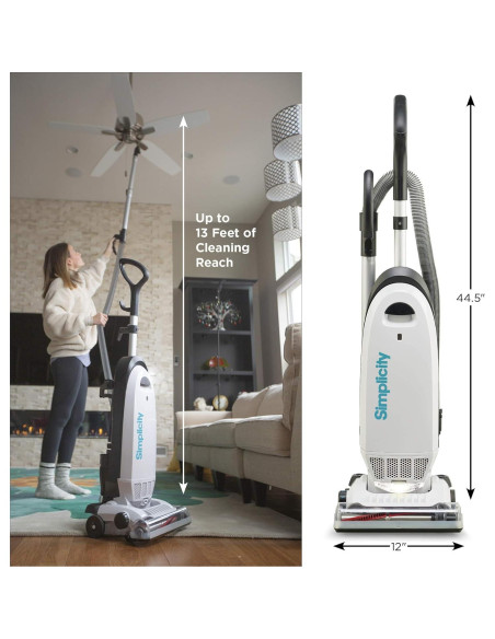Aspiradora Vertical Simplicity S20EZM HEPA para Alergias