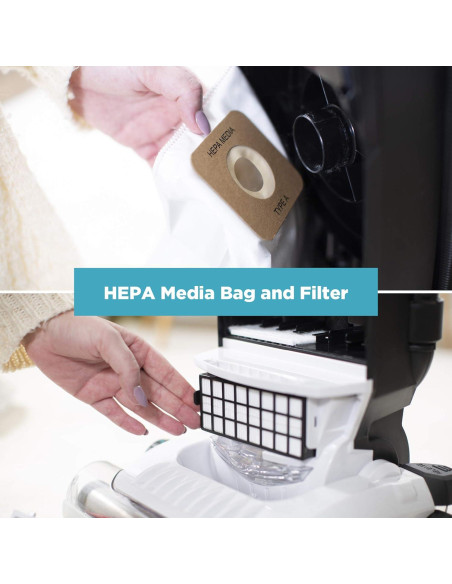 Aspiradora Vertical Simplicity S20EZM HEPA para Alergias