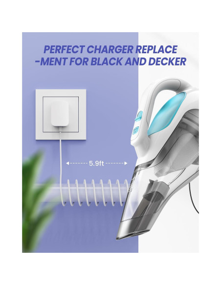 Cargador 15V Black & Decker Dustbuster HHVI320JR02