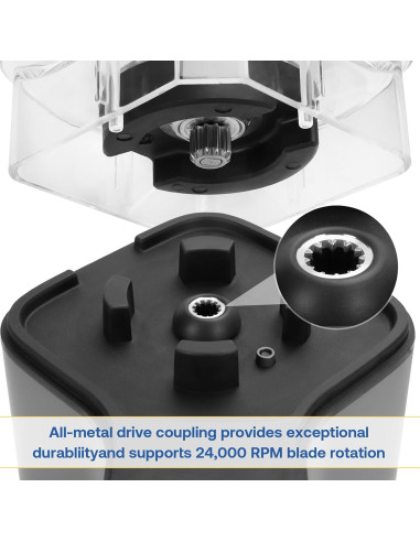 Licuadora CRANDDI K85 2,2L 1500W 9 Velocidades Gris