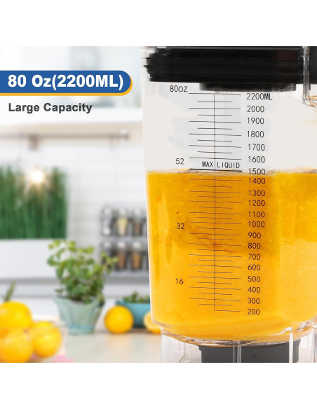 Licuadora CRANDDI K85 2,2L 1500W 9 Velocidades Gris