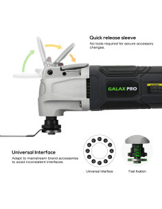 Multiherramienta Oscilante GALAX PRO 86225 28 Accesorios 2