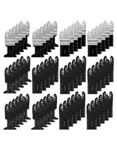 60 Piezas Cuchillas Oscilantes Kyoffiie para Madera y Metal