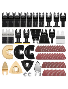 87 Pcs Cuchillas Multiherramienta OTUCO para Madera y Metal